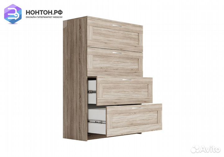Комод Сириус дуб сонома 4 ящика