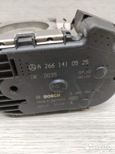 Дроссельная заслонка Mercedes C-Class W204