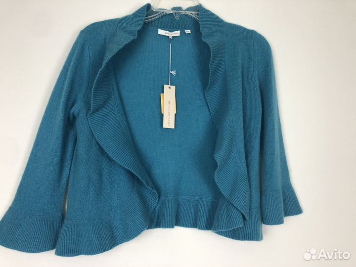 Кардиган накидка кашемир новый р.40