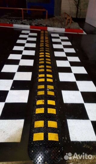 Дорожная разметка, установка знаков, стойки, разме