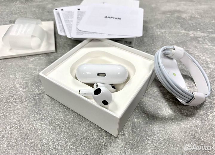 Airpods 3 (Чехол + Гарантия)