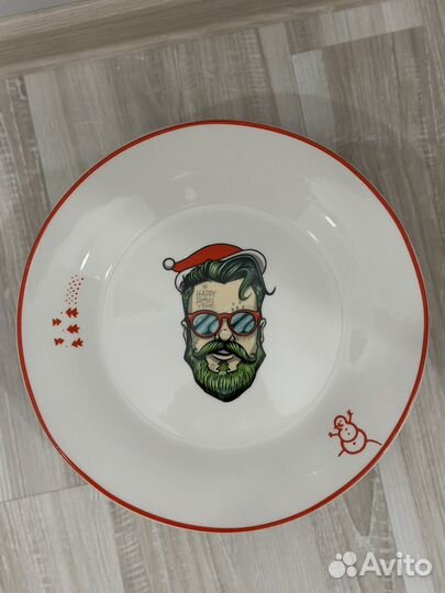 Тарелки новогодние
