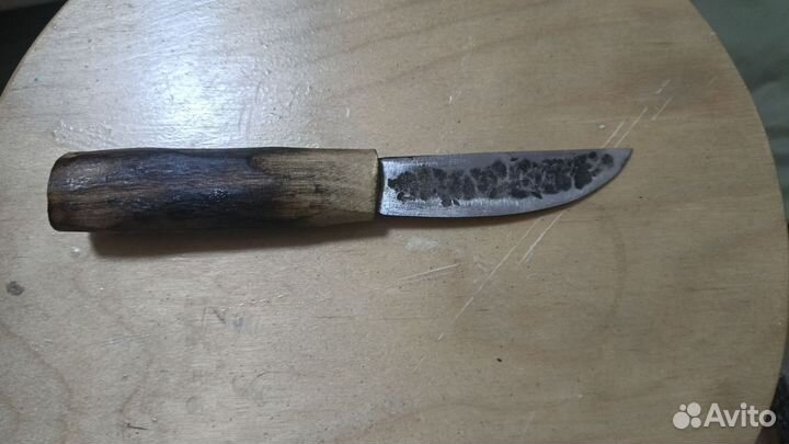 Нож якутский охотничий кованый