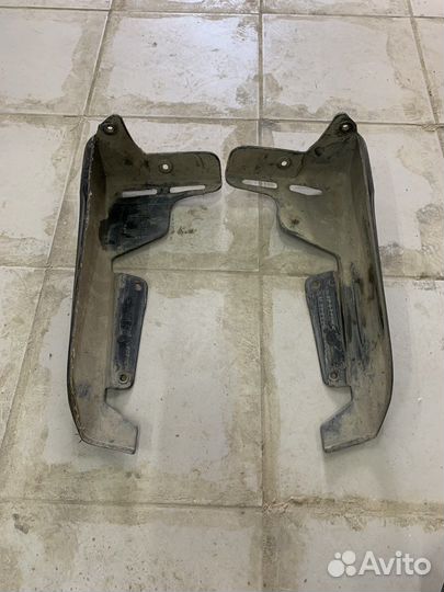 Накладки передние на пороги Subaru Legacy B13