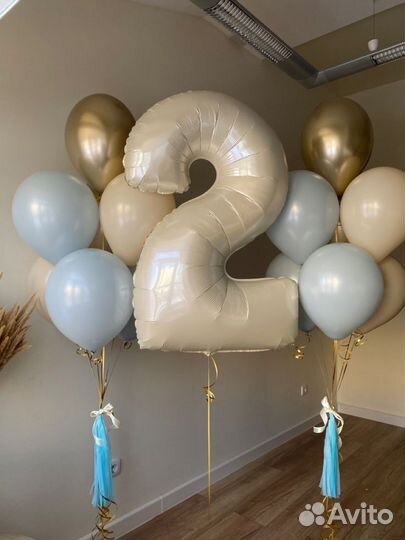 Фольгированные шары цифры