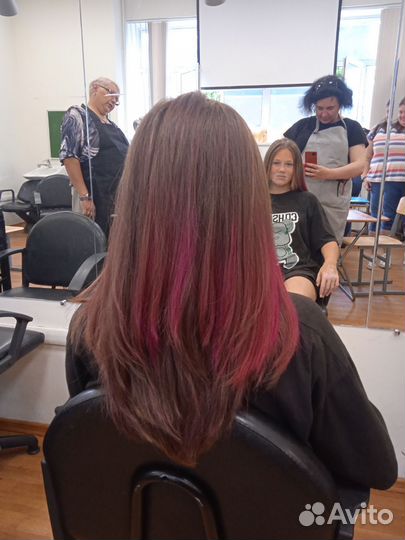 Модель на стрижку