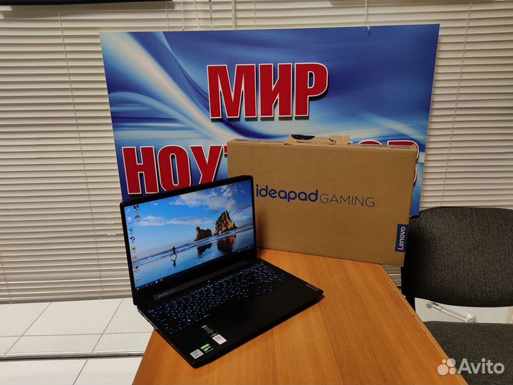 Новый игровой ноутбук / на гарантии