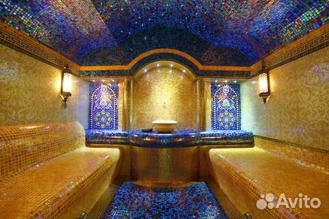 Сиденья, купола, лежаки для хамама. Мебель в хамам