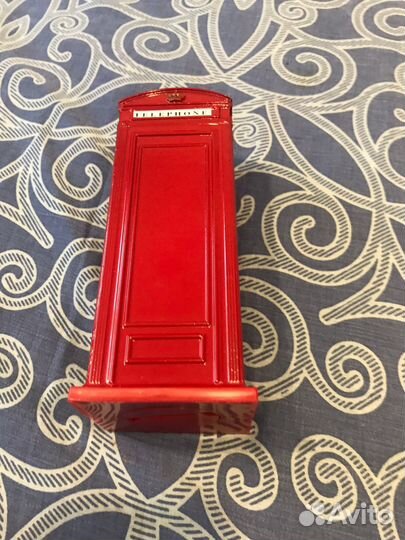 Красная Телефонная будка (копилка)