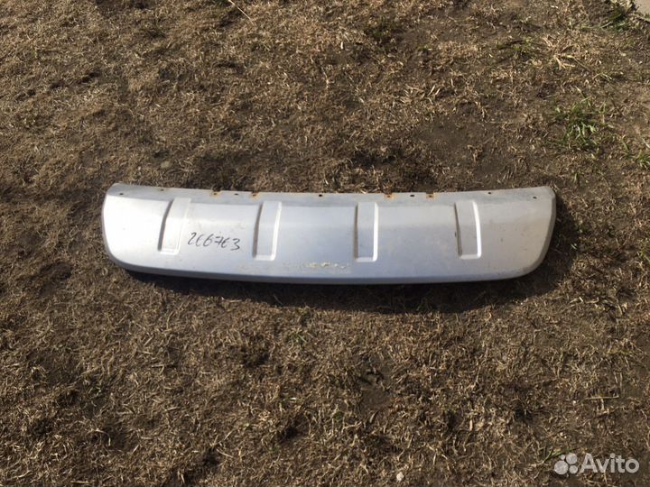 Накладка переднего бампера Mitsubishi Outlander 08