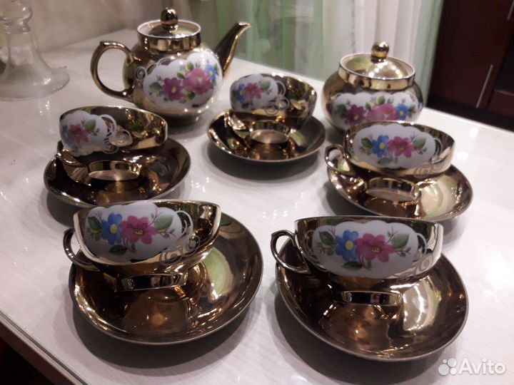 Чайный сервиз СССР дулево