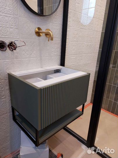 Тумба с раковиной для ванной