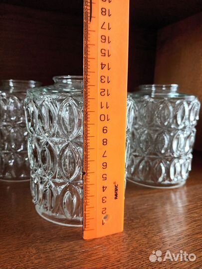 Плафоны СССР для люстры, 5штук