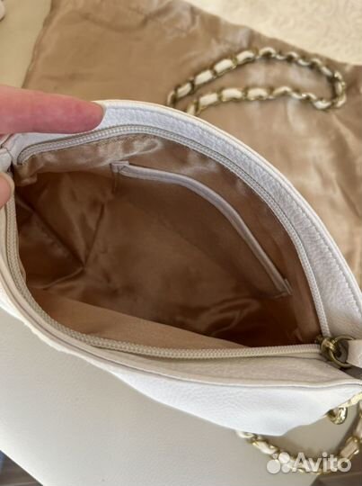 Сумка клатч белая Oriflame