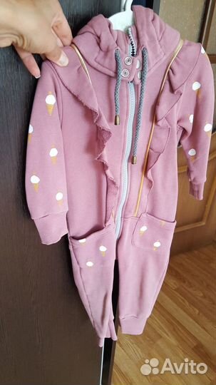 Комбинезон с шапкой