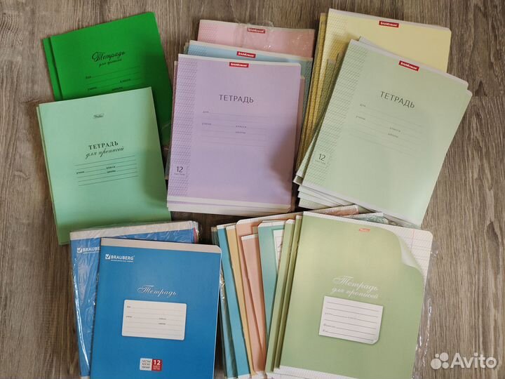 Тетради 12л частая косая линейка