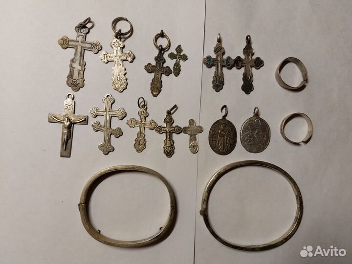 Крестики на 84пр. (именник на 1878г) и др