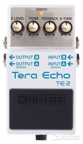 Boss TE-2 Tera Echo педаль новая