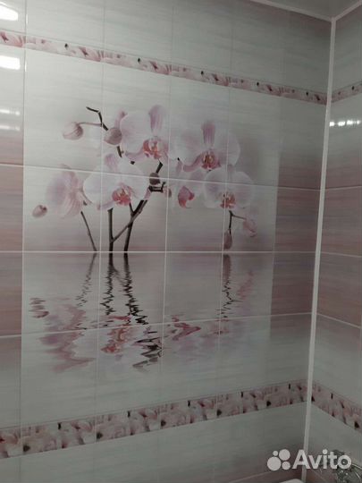 Эконом отделка пвх панелями ванной, туалета