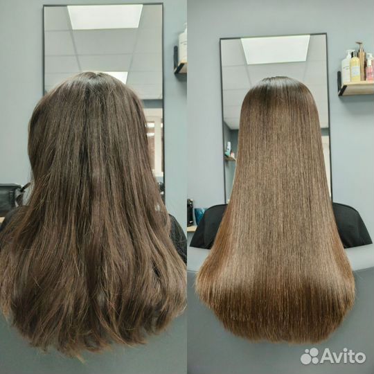 Кератин, ботокс, нанопластика, окудрение