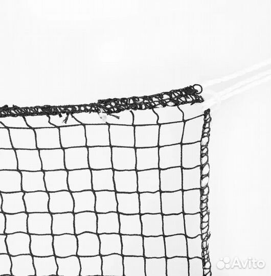 Сетка для бадминтона 6,0*0,76 м черная нить 1,5 мм