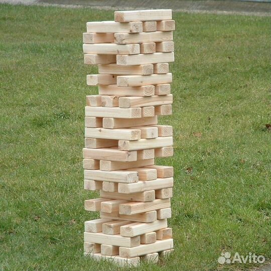 Дженга большая гигантская, цена за 2 дня игры