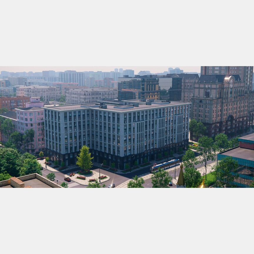 Апартаменты-студия, 31,8 м², 9/10 эт.