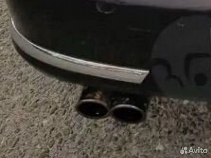 Насадка на глушитель s-line Audi Vag