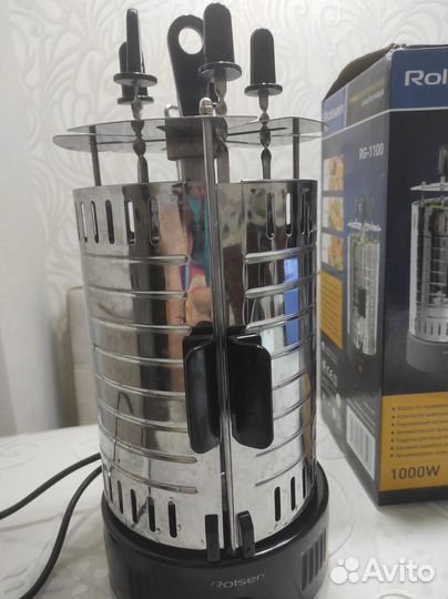 Электро шашлычница гриль