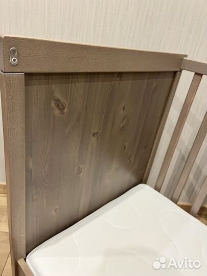 Детская кроватка IKEA сундвик