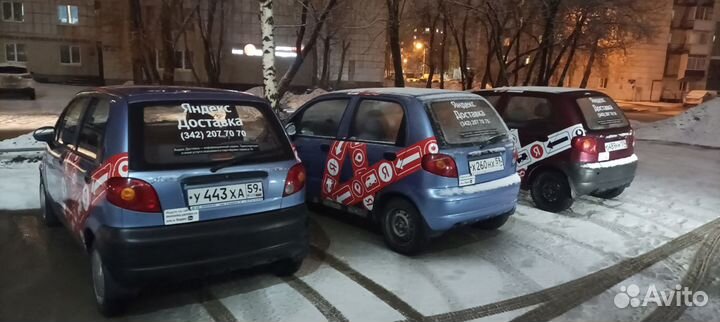 Аренда авто под доставку Daewoo Matiz