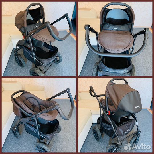Коляска Verdi sonic plus 3 в 1
