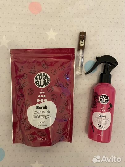 Скраб CoolRule, спрей CoolRule для укладки волос