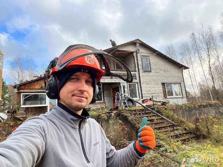 Демонтаж домов, снос дач и построек. Вывоз мусора