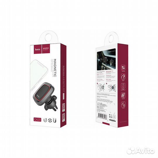 Держатель hoco CA23 Lotto магнит, решетка вентиляц