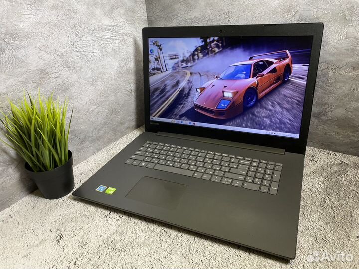 Большой ноутбук Lenovo 17,3/2 видеокарты