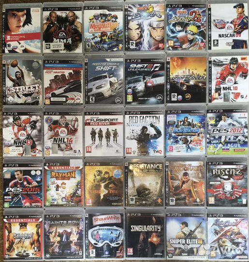 PlayStation 3 лицензионные диски