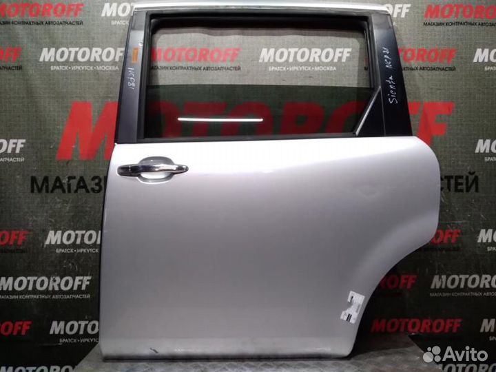 Дверь задняя L Сиента NCP81 светлая А816