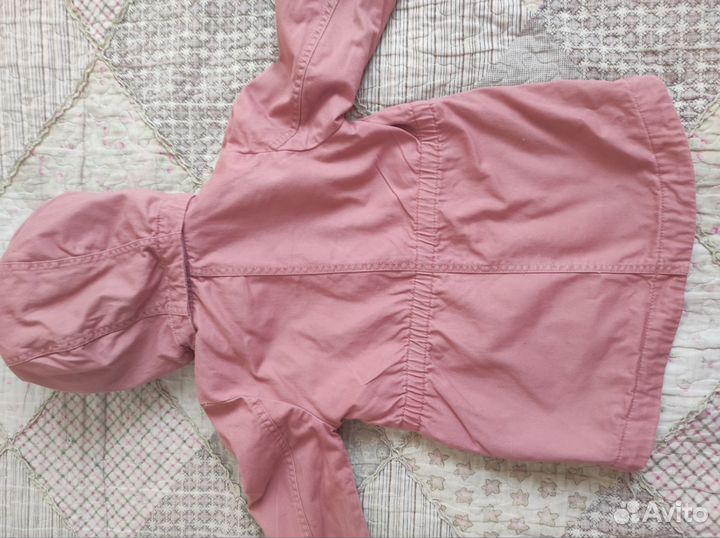 Парка хлопковая hm для девочек