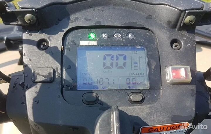 Квадроцикл Linhai-Yamaha D300 хаки