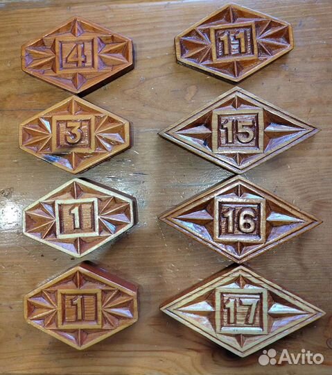 Номерки на дверь квартиры