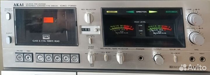 Дека кассетная akai GXC 735 D