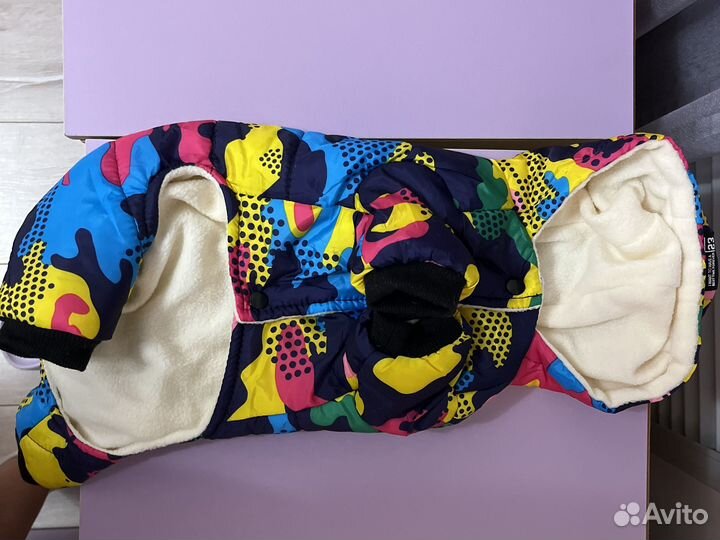 Комбинезон для собак зимний