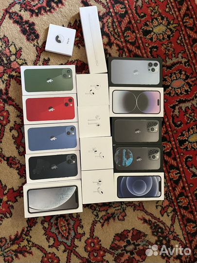 Коробки от техники apple