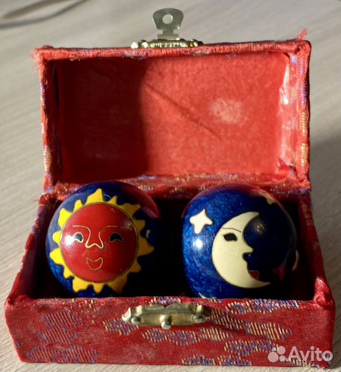 Музыкальные массажные шары Баодинг 