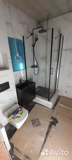 Монтаж душевых кабин