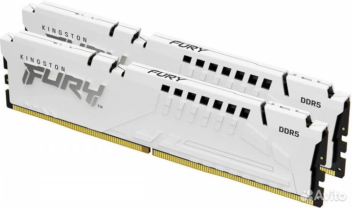 Оперативная память 64GB Kingston Fury Beast White XMP KF560C40BWK2-64