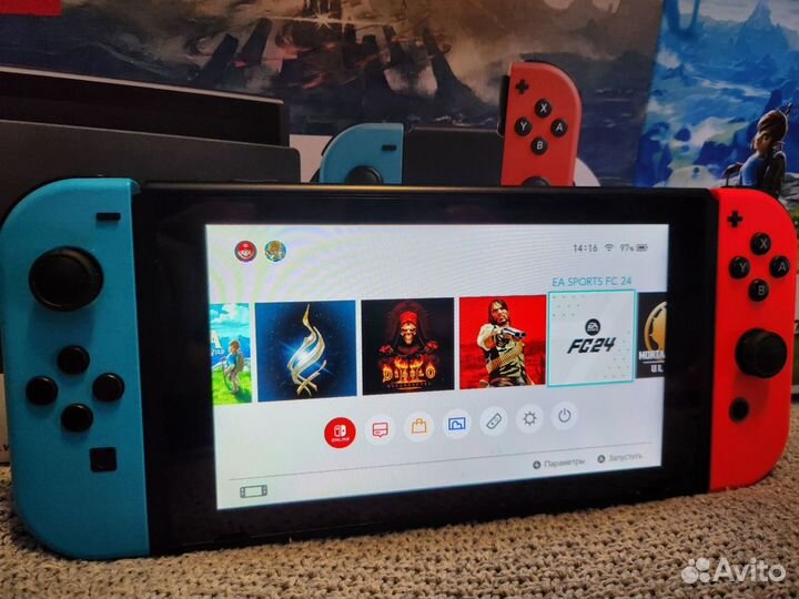 Nintendo Switch прошитая