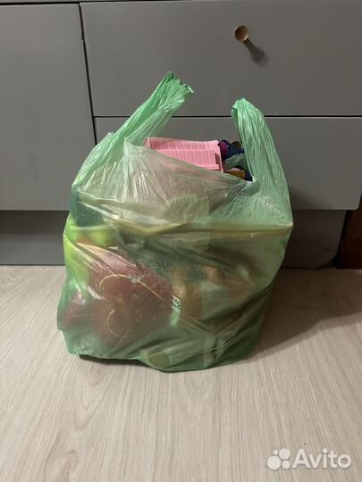 Детские игрушки пакетом для девочки