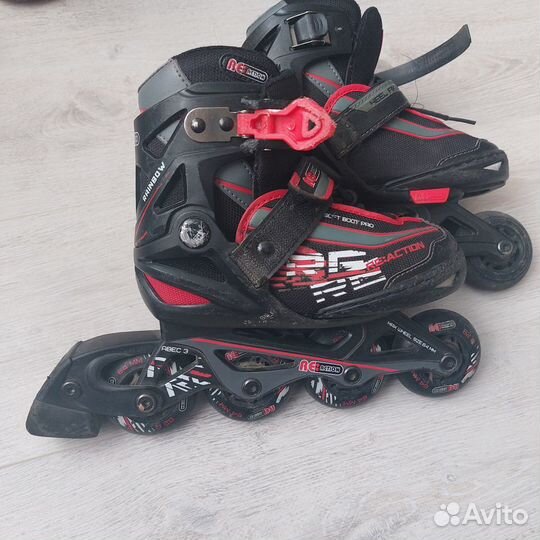 Роликовые коньки раздвижные р. 26-31